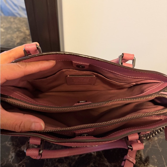 Coach Pink Satchel Bag - Picture 3 of 4